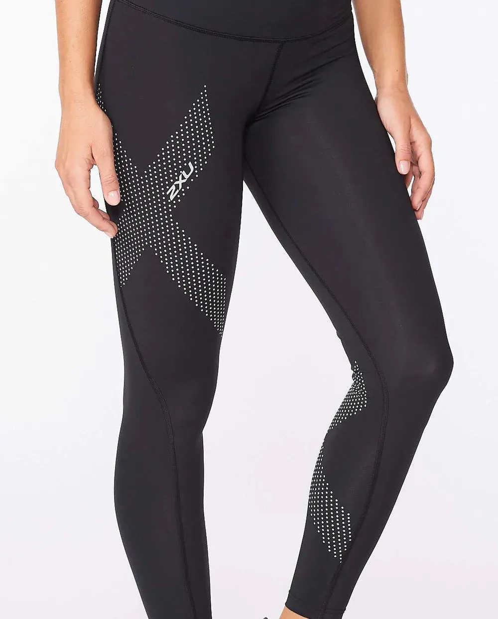 2XU Womens Motion Mid-Rise Compression Tights