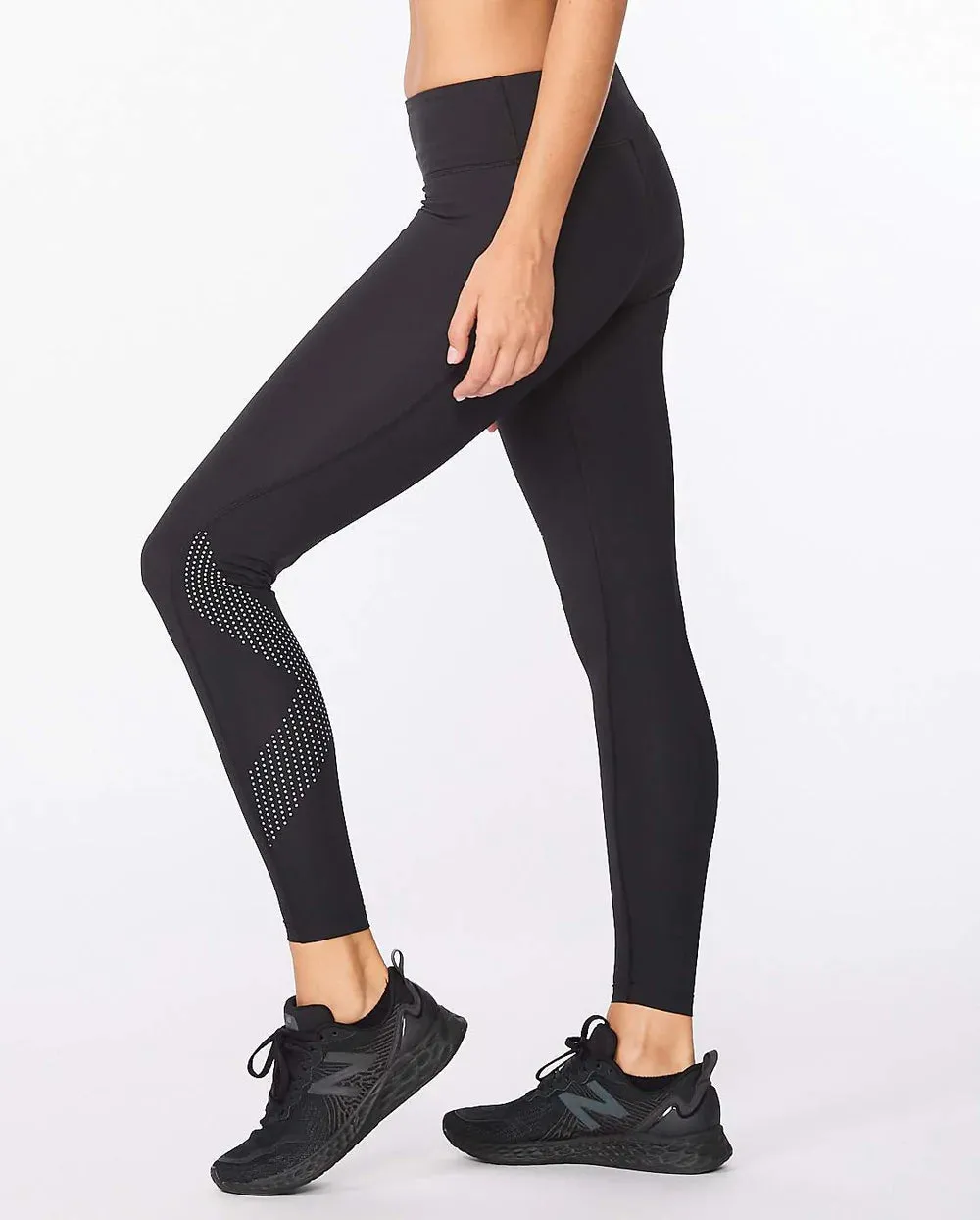 2XU Womens Motion Mid-Rise Compression Tights