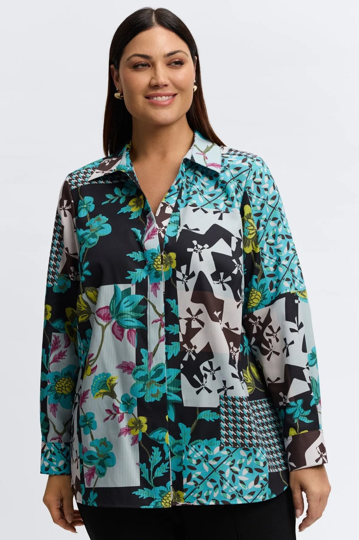 Agnes Plus Fall Conversational Shirt