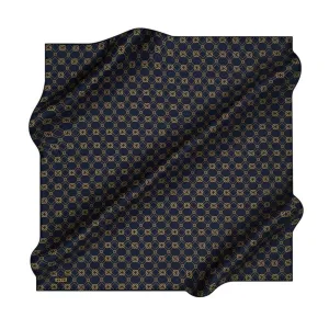 Aker Monogram Classic Silk Scarf #23