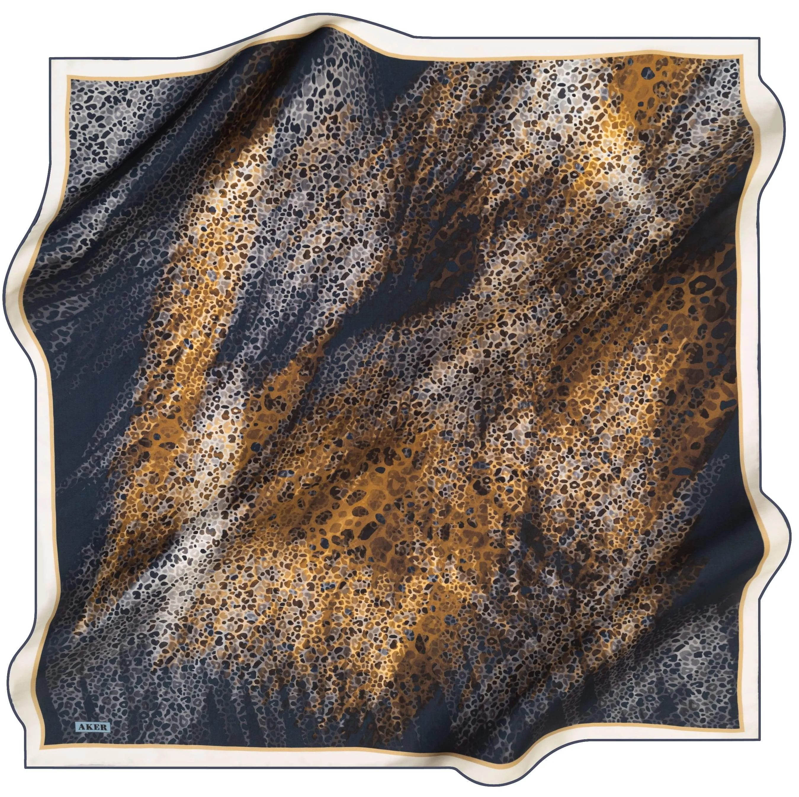 Aker Zelda Modern Silk Scarf No. 21