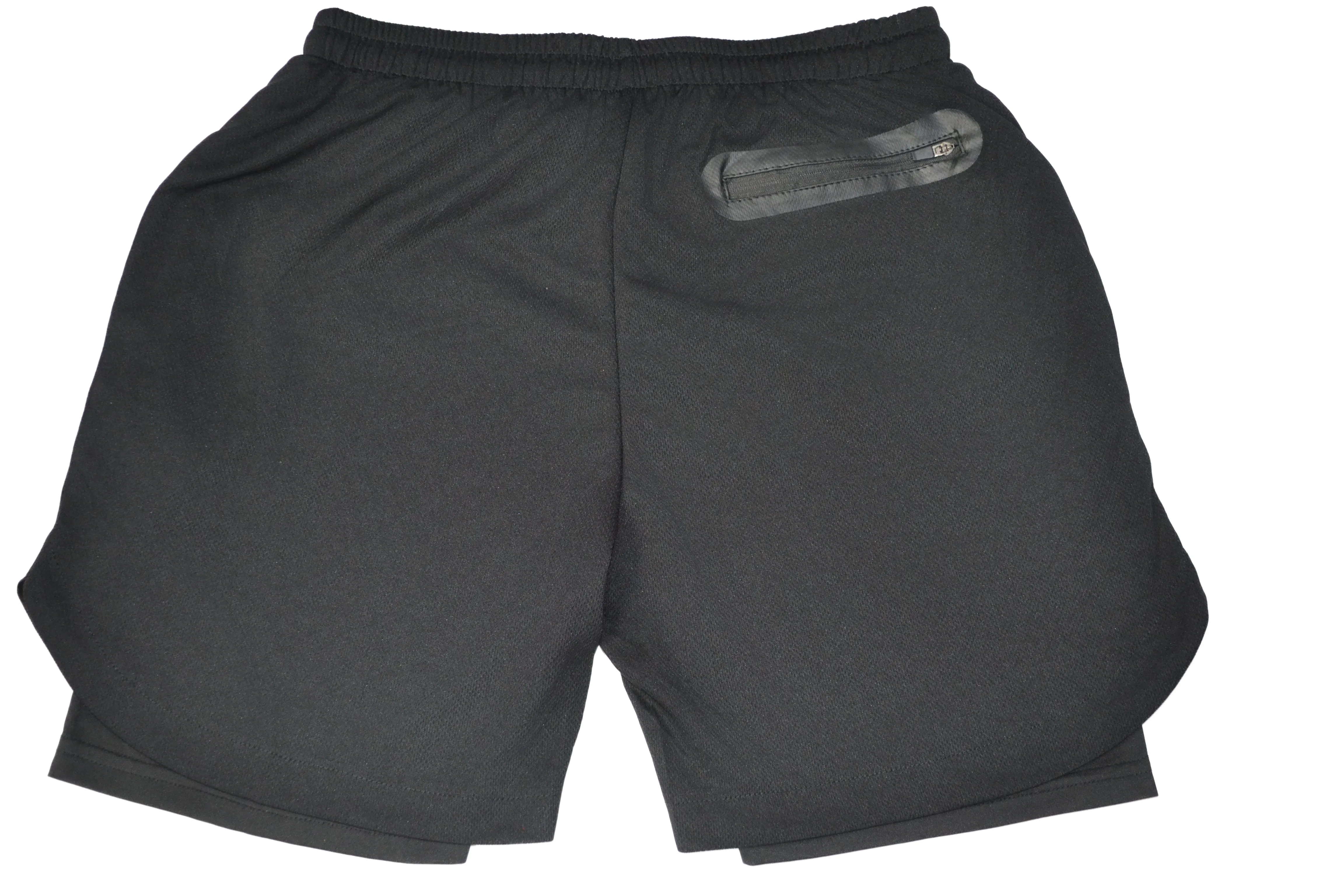 AR Sportswear Men's 2 In 1 Compression Gym Shorts