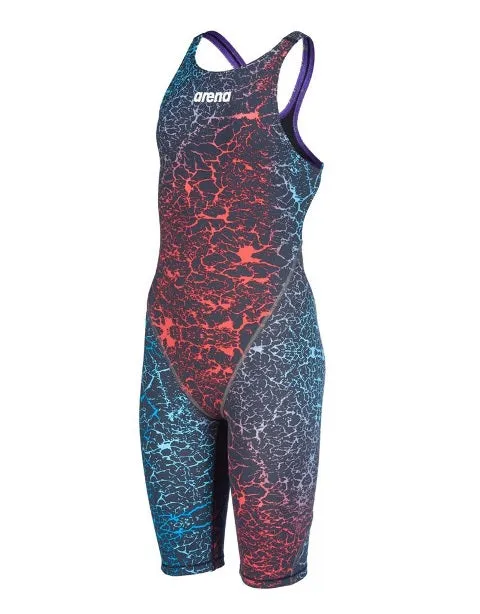 ARENA Girls&#39; Powerskin ST 2.0 Full Body Short Leg Open Back Limited Edition