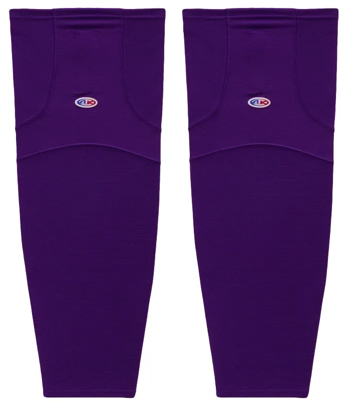 Athletic Knit (AK) HS1100-010 Purple Mesh Ice Hockey Socks