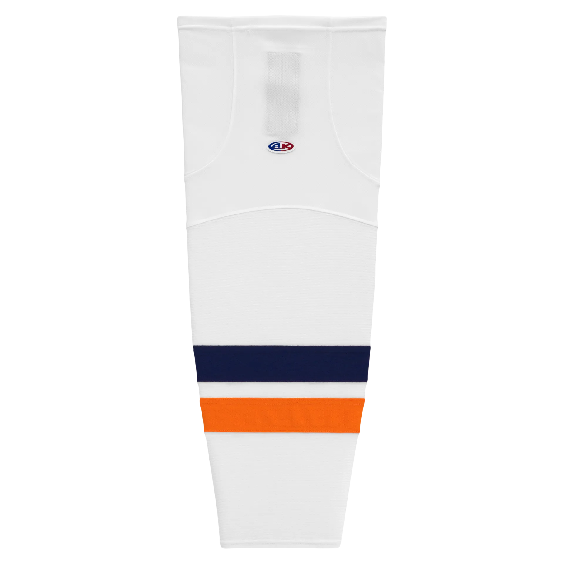 Athletic Knit (AK) HS2100-511 New York Islanders White Mesh Ice Hockey Socks