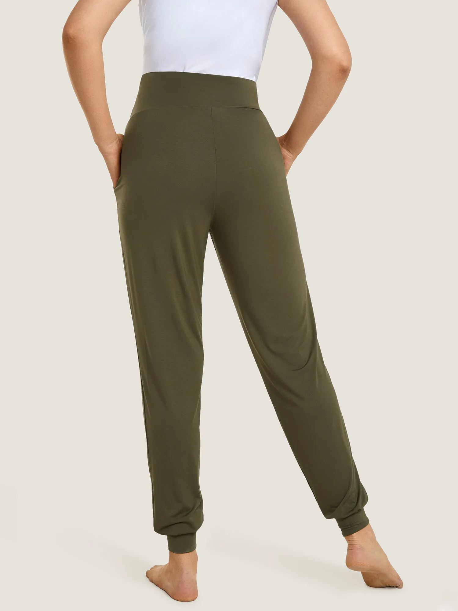 Casual Stretchy Maternity Joggers