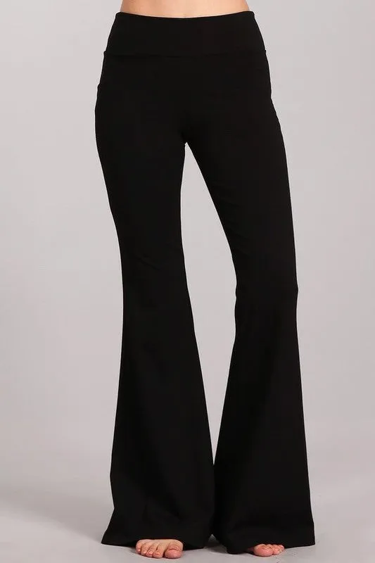 Chatoyant Black Ponte Tummy Slimming Pants