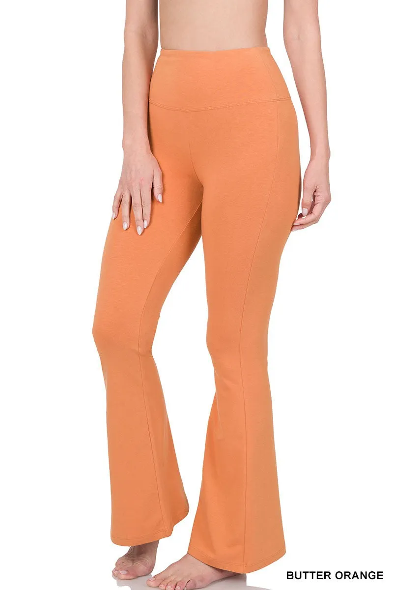 Conway Wide Waistband Yoga Flare Legging Pants *FINAL SALE*