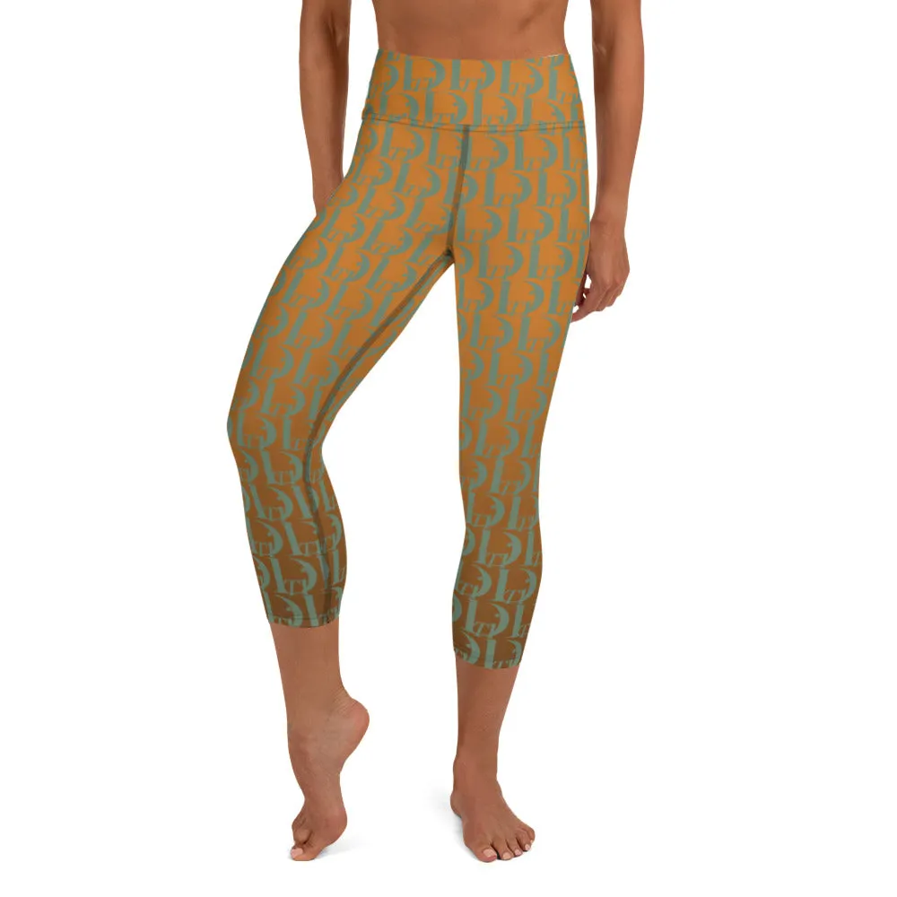 Descendants of the Island Olive Gold Capri Leggings