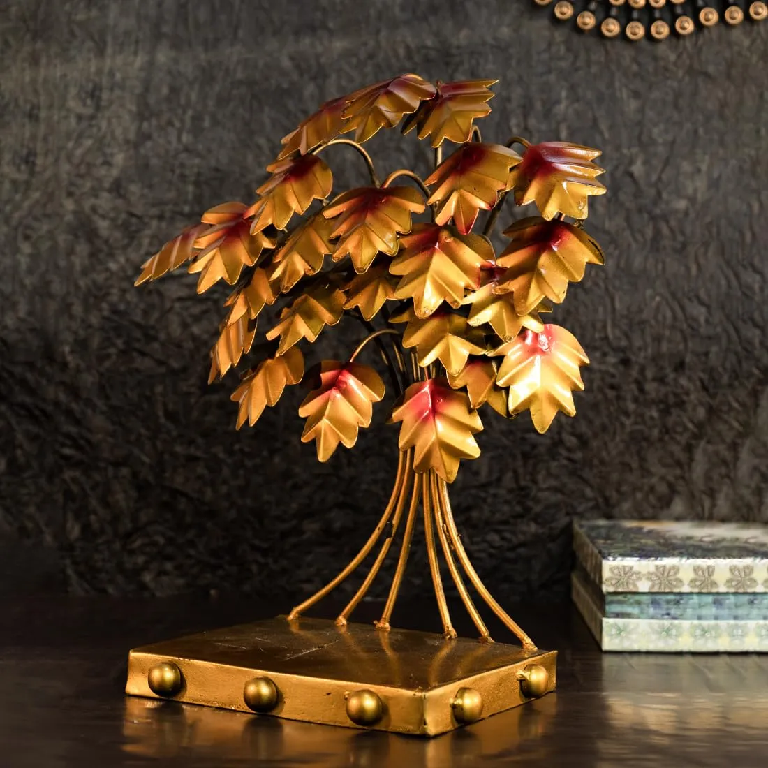 Ekhasa Metal Tree Display Stand for Idols & Decor | Perfect Decorative Item for Living Room, Home Decor, Pooja Mandir, Retail Displays, Hotel Lobbies, Reception Areas, Yoga or Wellness Studios