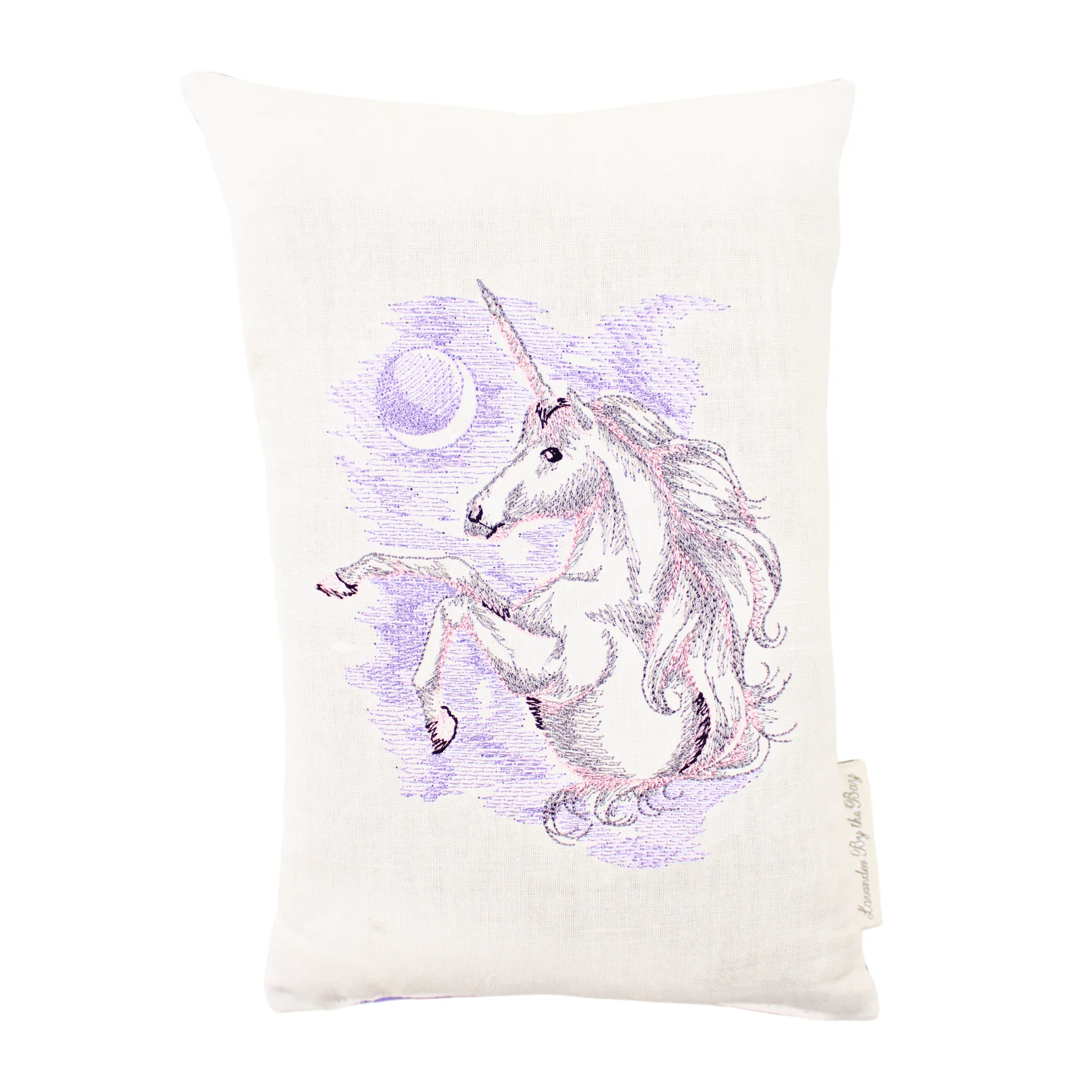 Embroidered Unicorn Lavender Sachet