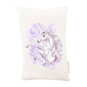 Embroidered Unicorn Lavender Sachet