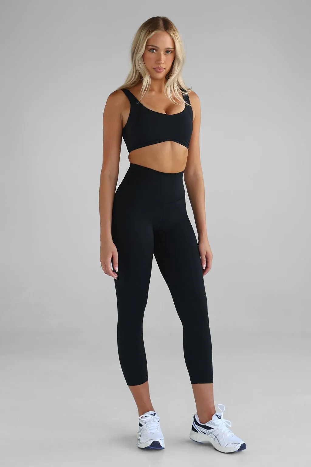 Extra High Waist 7/8 Leggings - Black