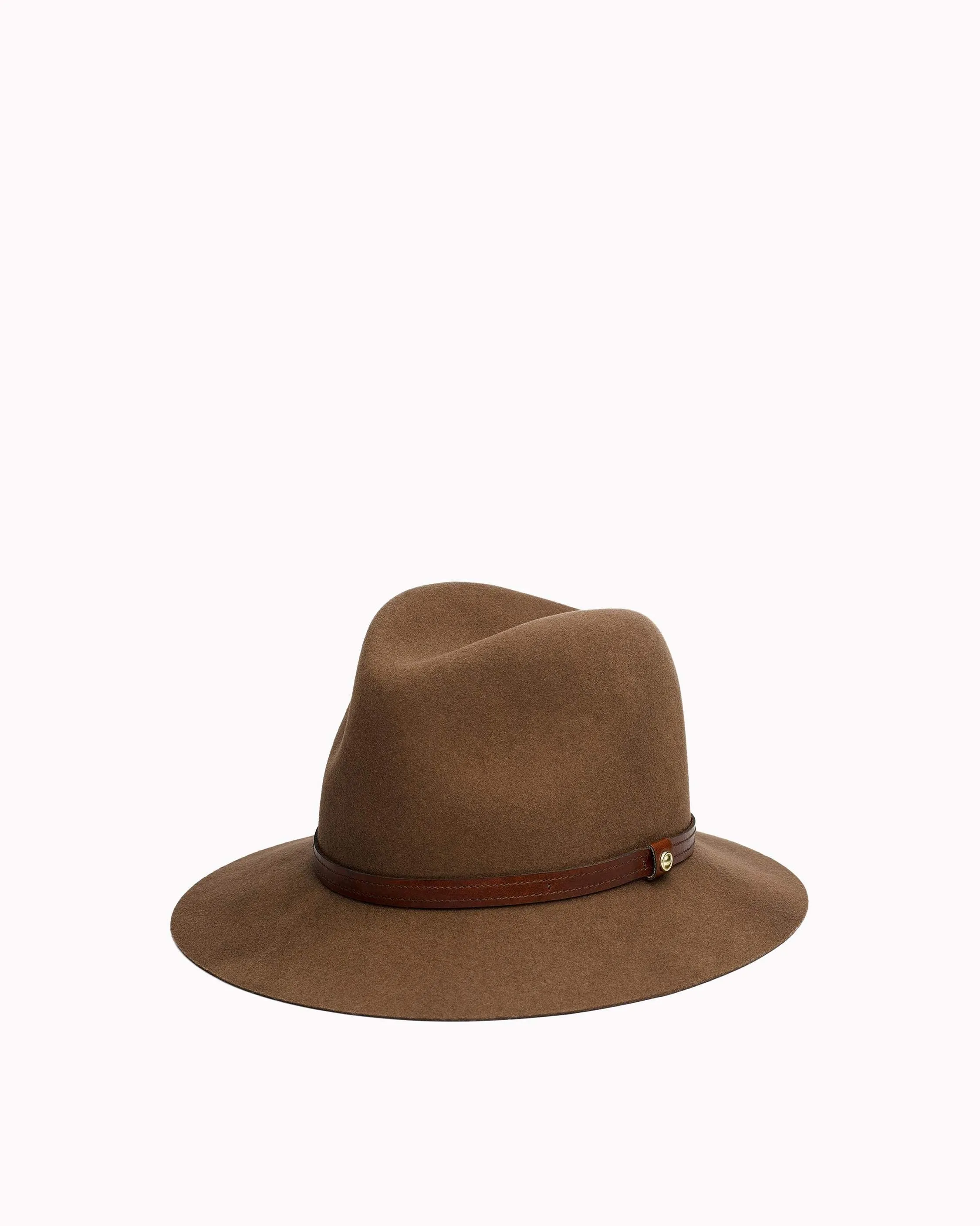 Floppy Brim Fedora - Pecan