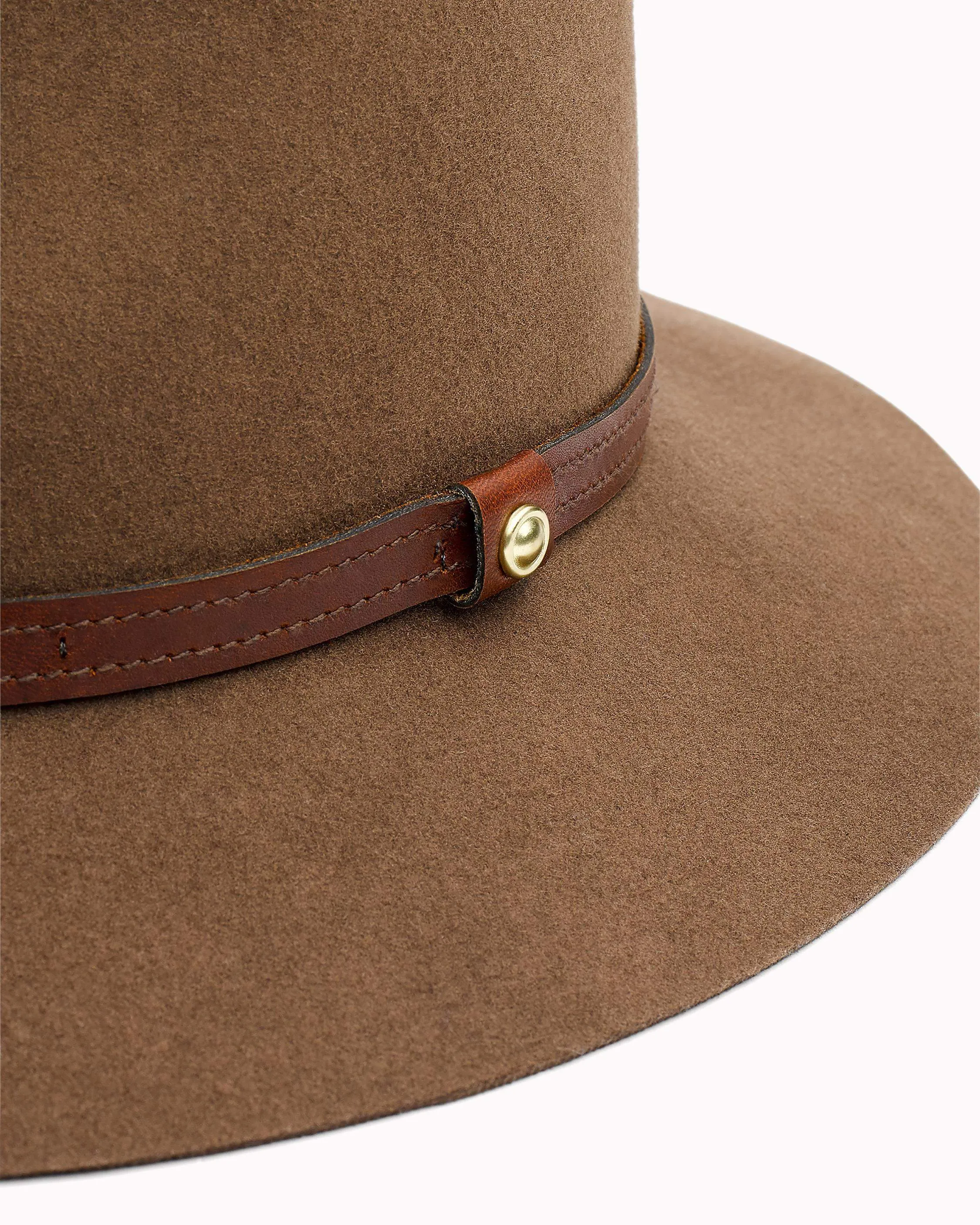 Floppy Brim Fedora - Pecan