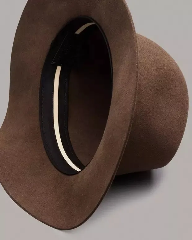 Floppy Brim Fedora - Pecan