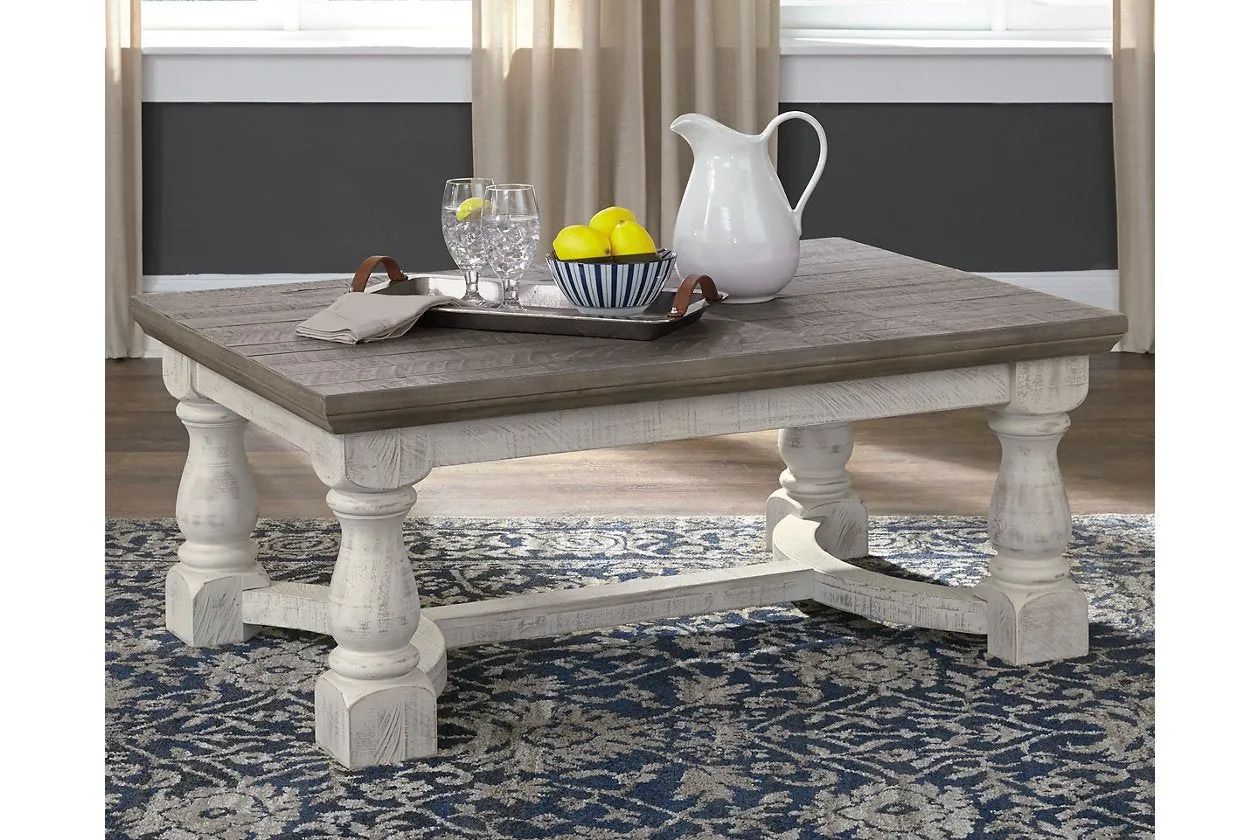 Havalance Gray/White Coffee Table