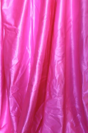 Hot Pink Metallic Spandex Fabric Sample