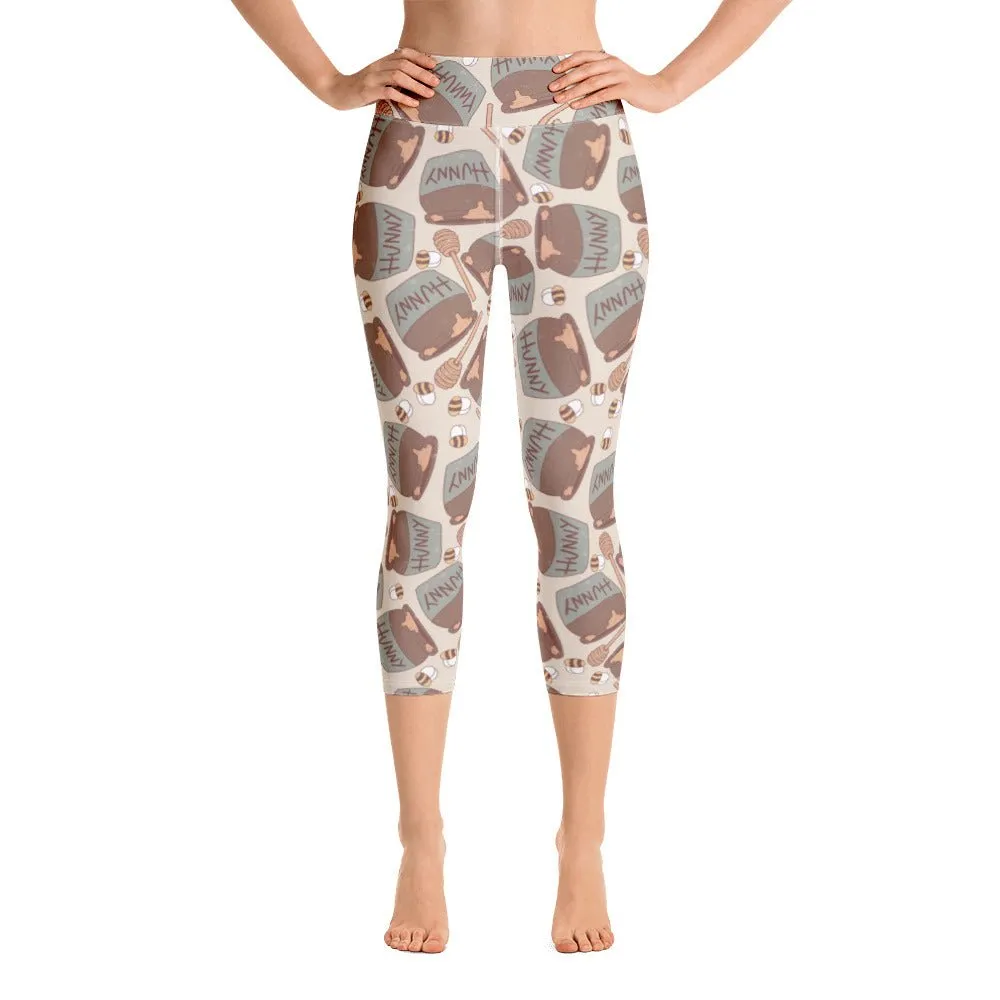 Hunny Bear Yoga Capri Leggings