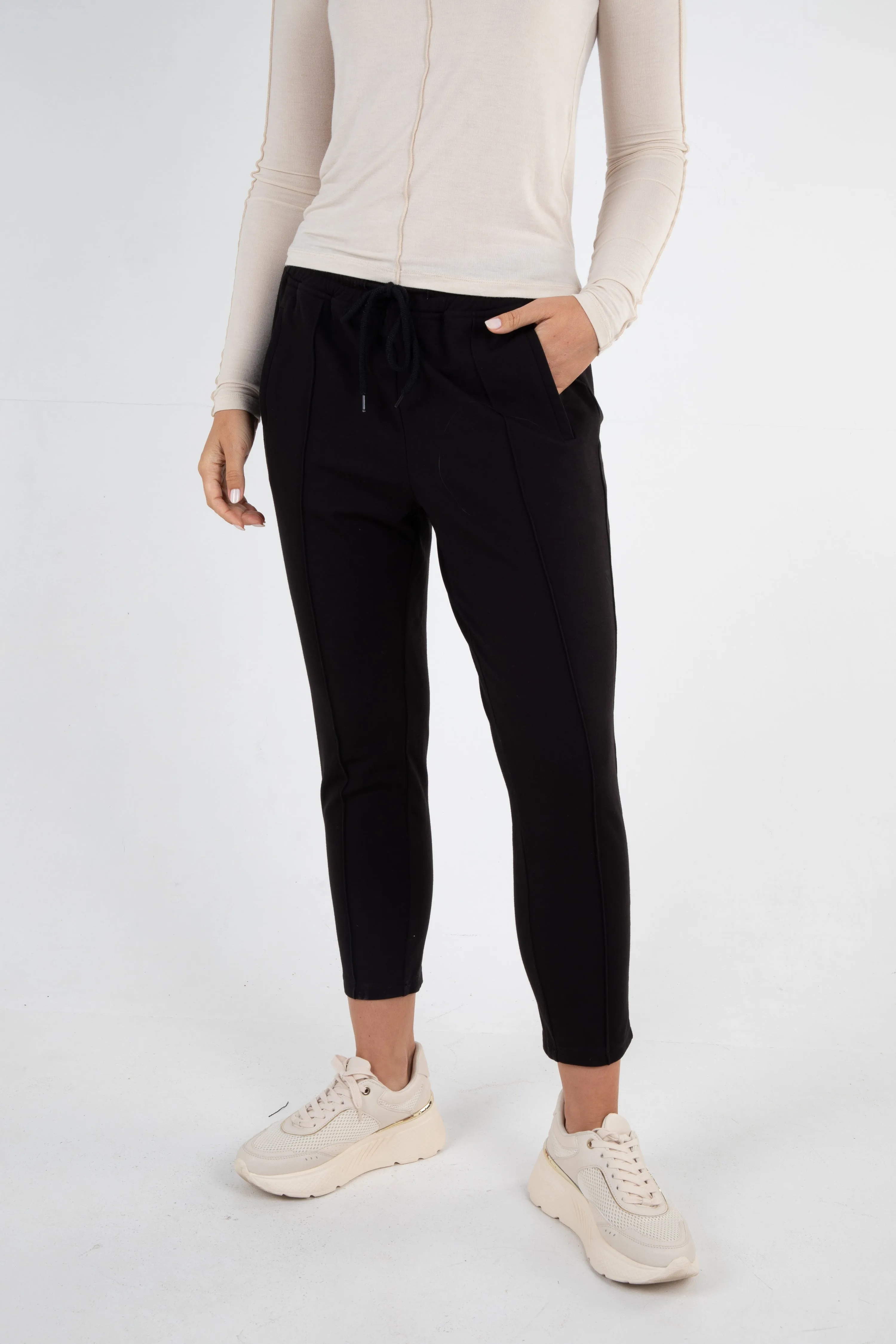 JAMIE TRACK PANT - BLACK