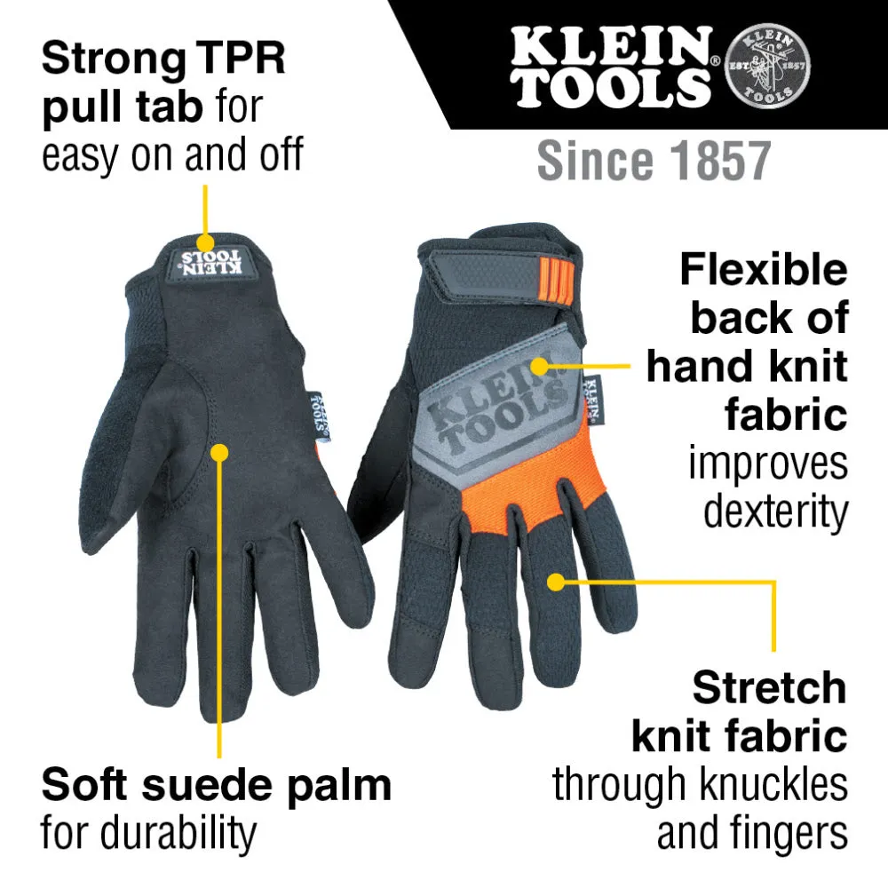 Klein 60596 General Purpose Gloves, Large