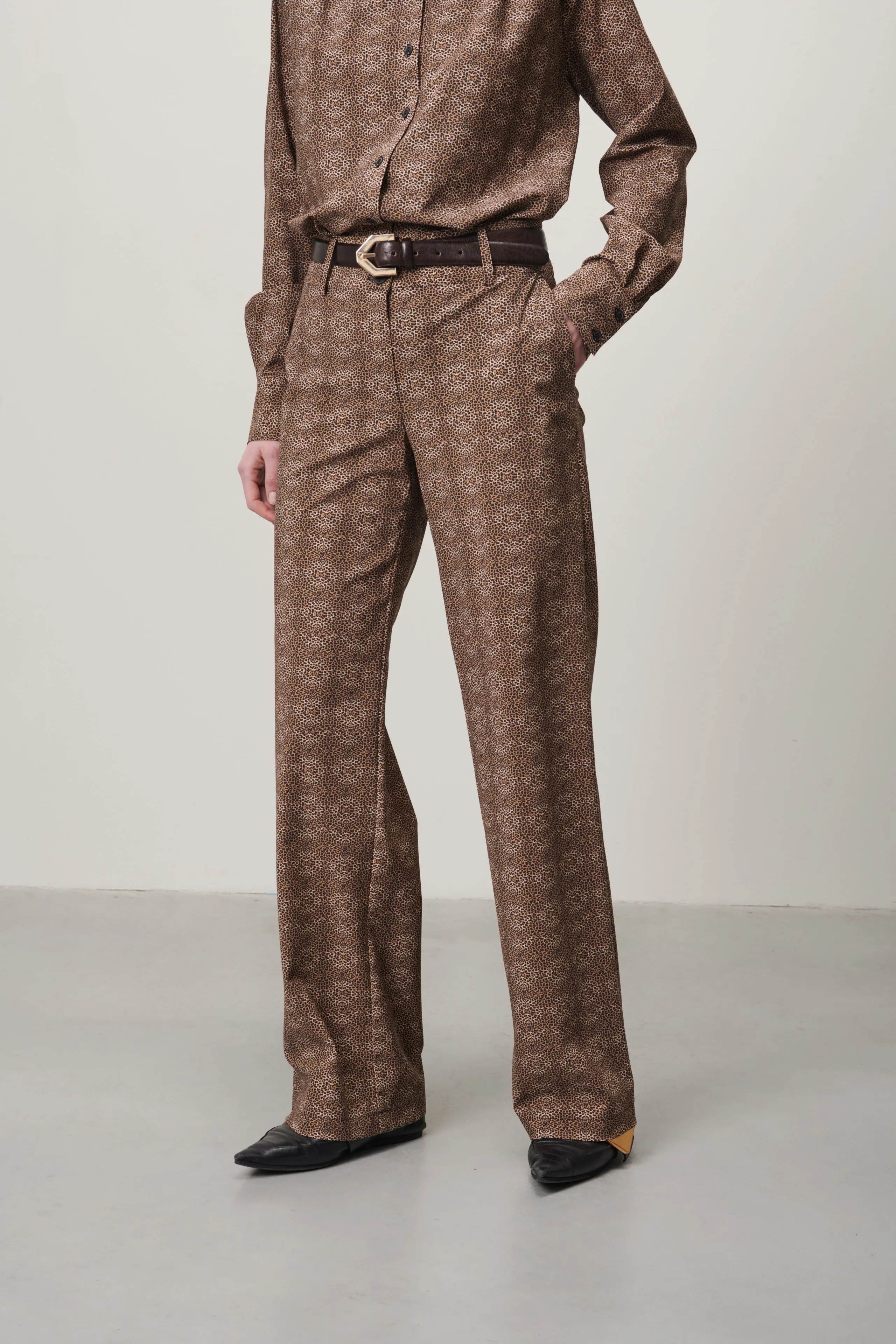 Lin Pants Technical Jersey | Brown