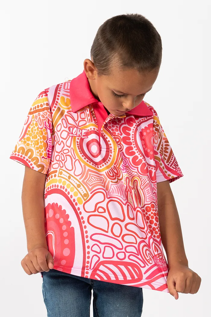 Manu UPF50  Kids Polo Shirt