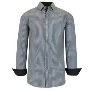 Men's Long Sleeve Slim Fit Dress Shirts (S-2XL)