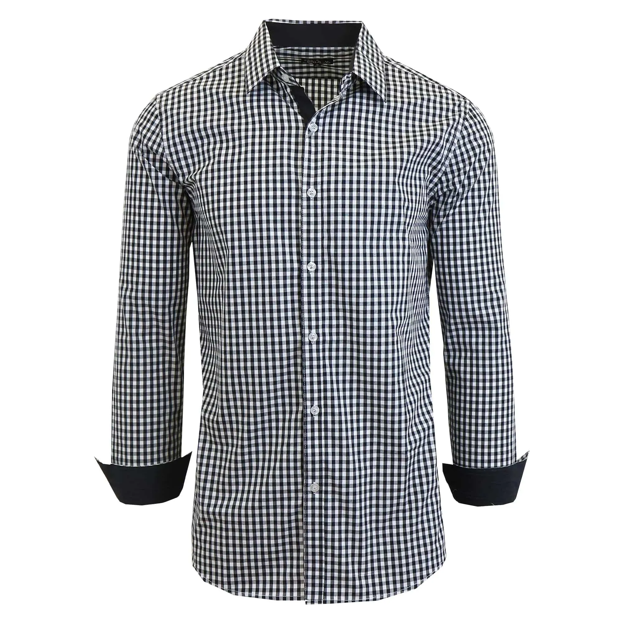 Men's Long Sleeve Slim Fit Dress Shirts (S-2XL)