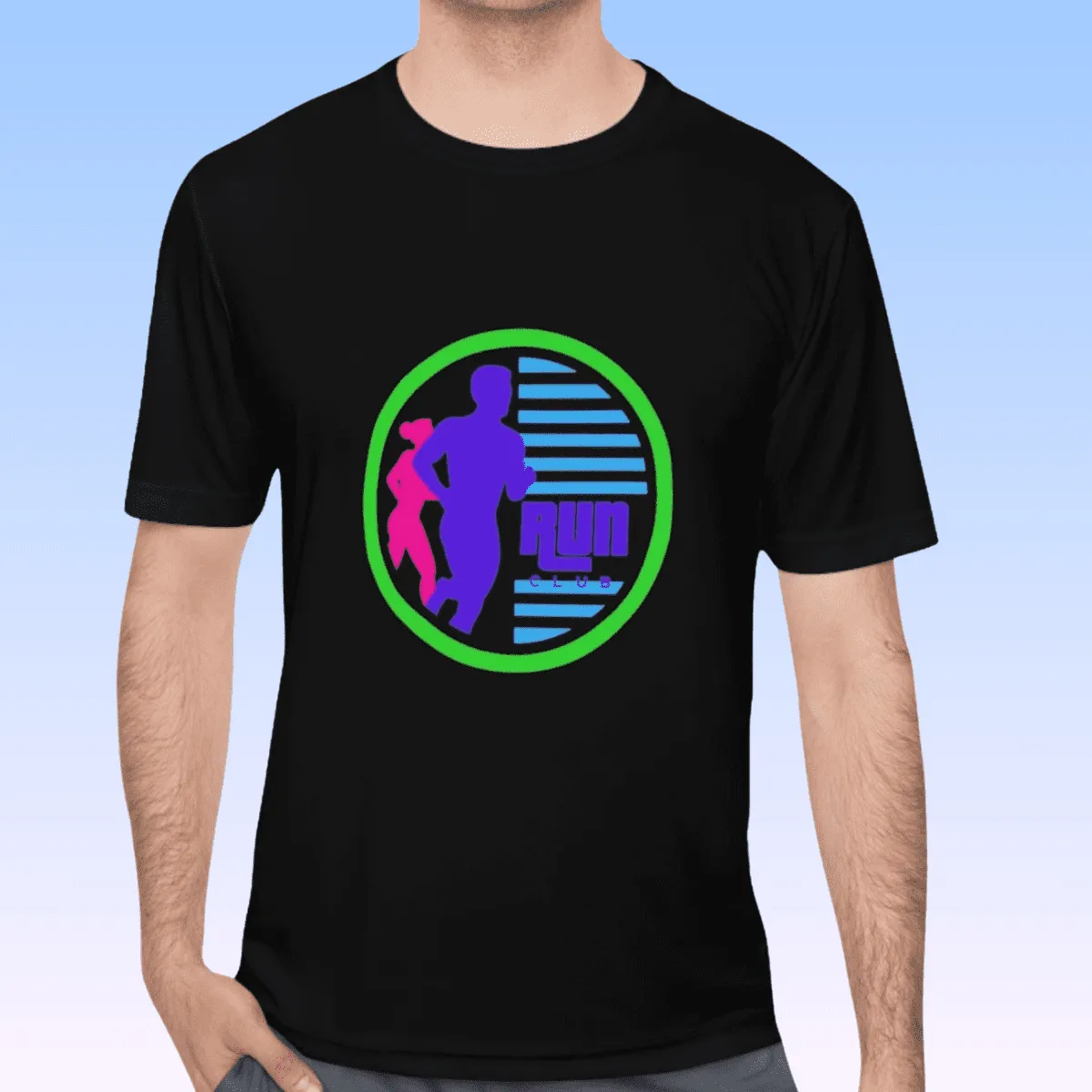 Men's Run Club Moisture Wicking Tee