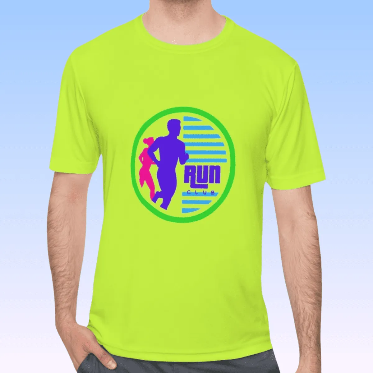 Men's Run Club Moisture Wicking Tee