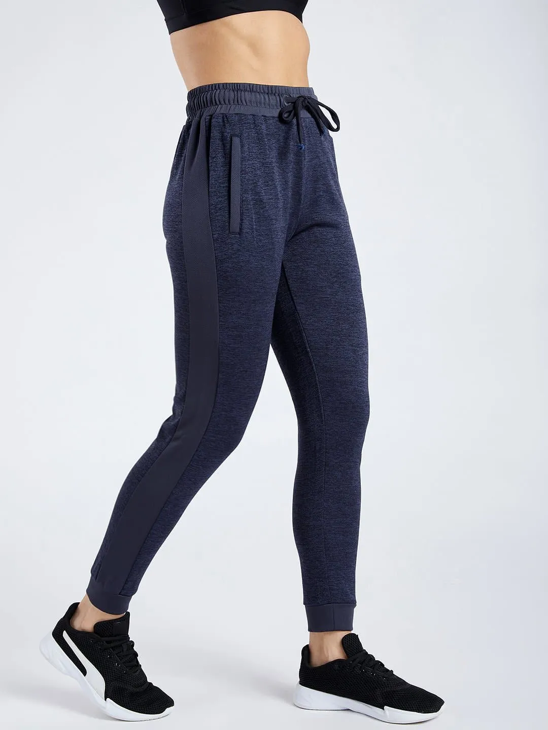 Navy Blue Marl All Day Joggers