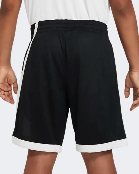 Nike Dri-Fit Boys Basketball Short Black/White Dm8186-010