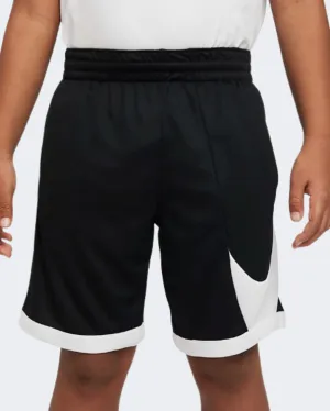 Nike Dri-Fit Boys Basketball Short Black/White Dm8186-010