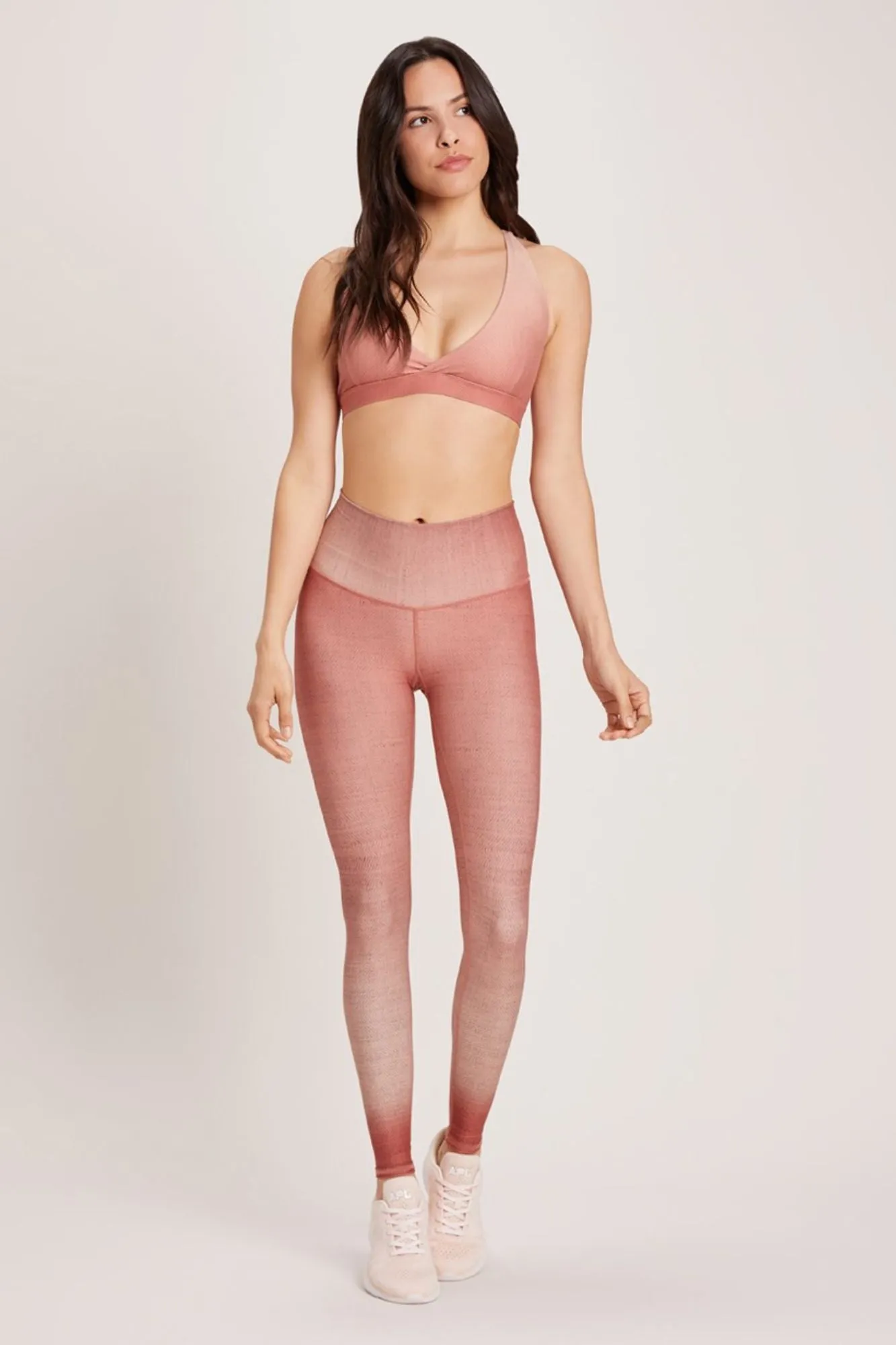 Niyama Sol Cactus Rose Dip Dye High Waist Legging