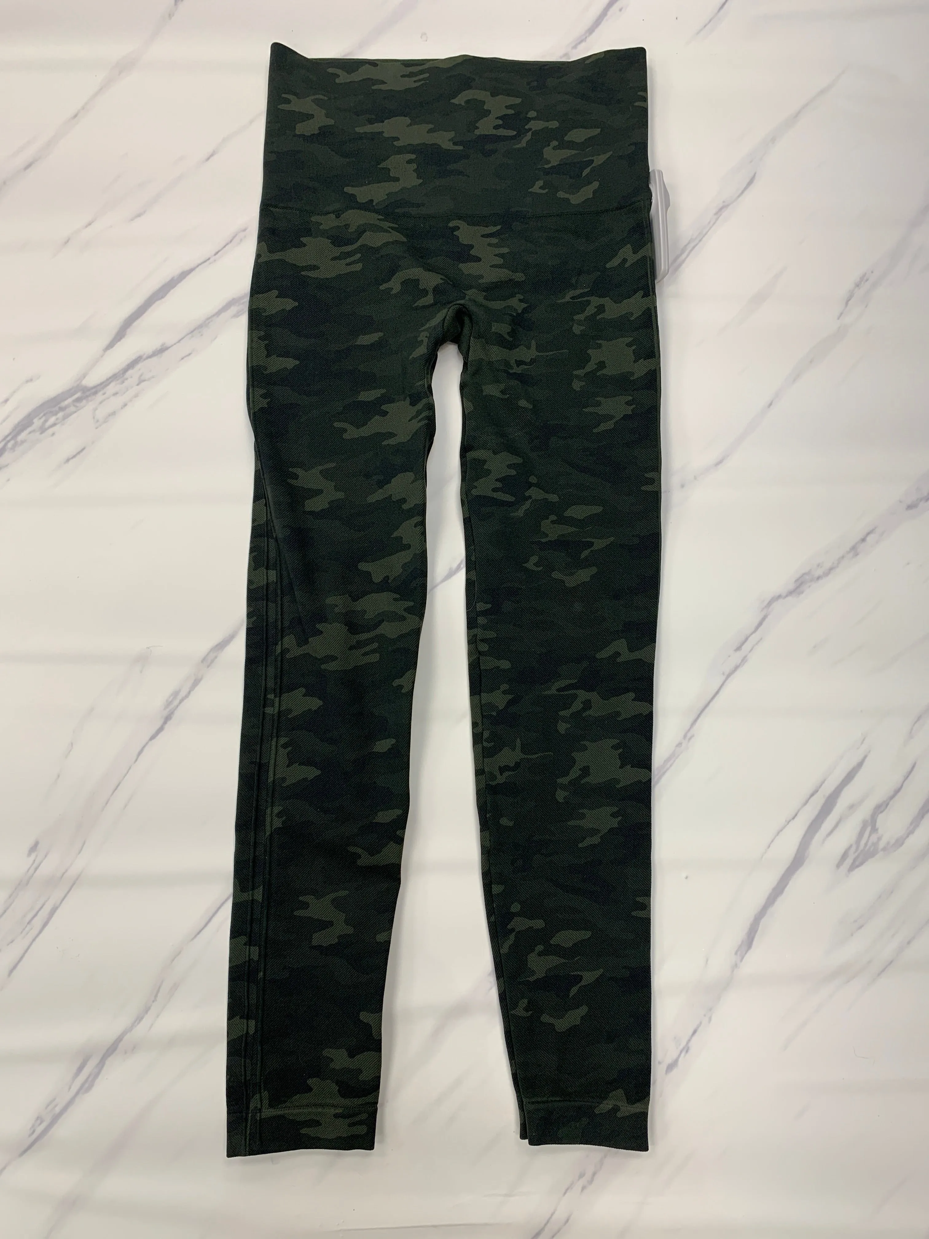 Pants Leggings By Spanx In Green, Size: M