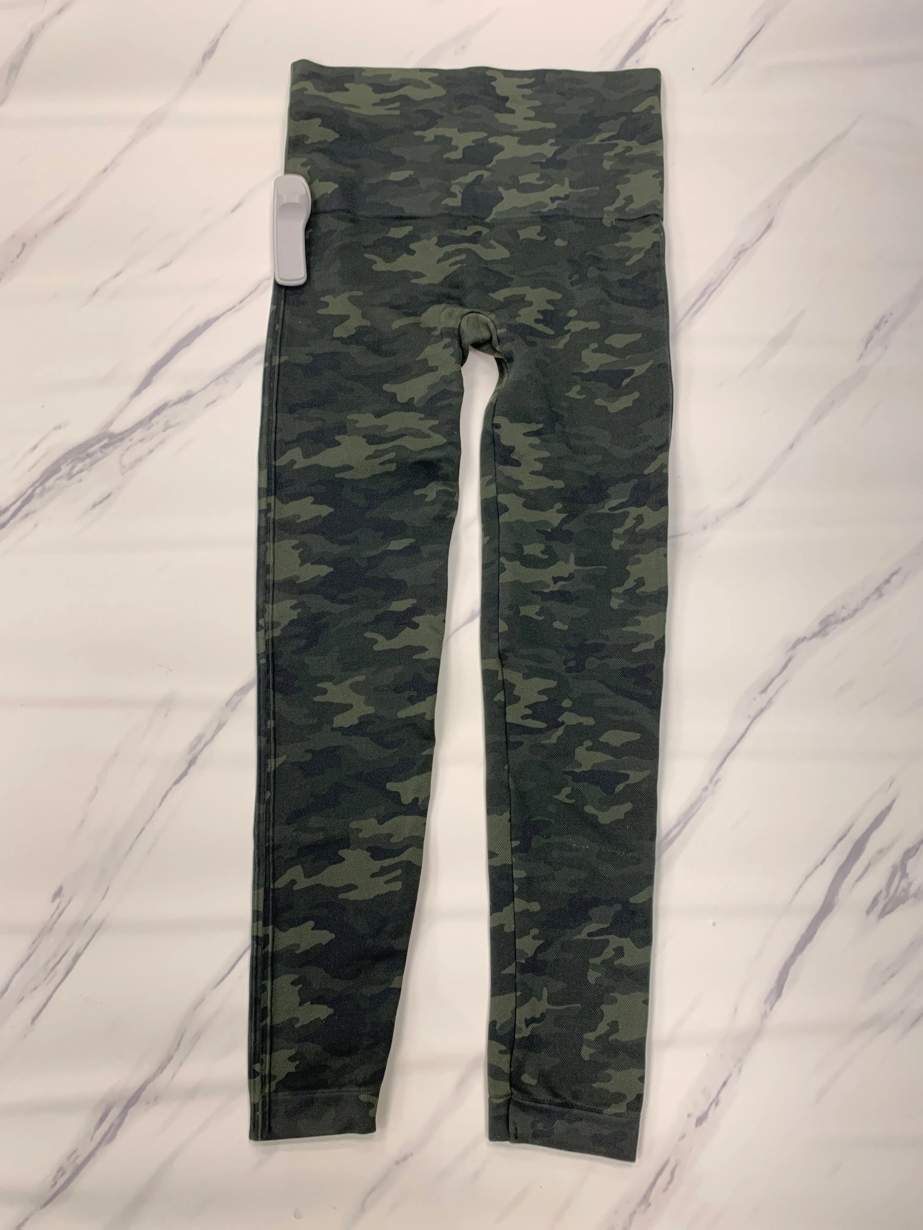 Pants Leggings By Spanx In Green, Size: M