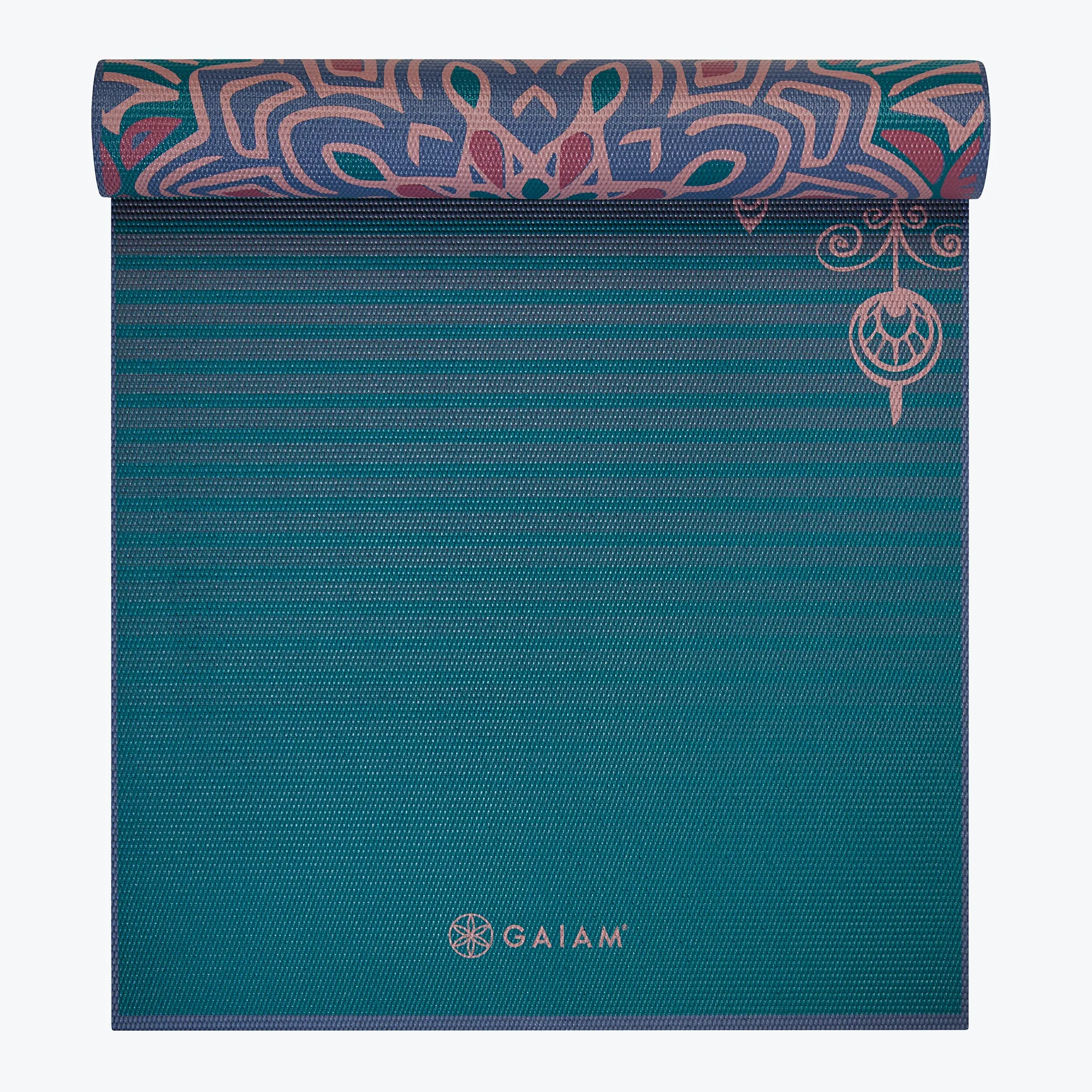 Premium Reversible Jade Salutation Yoga Mat (6mm)