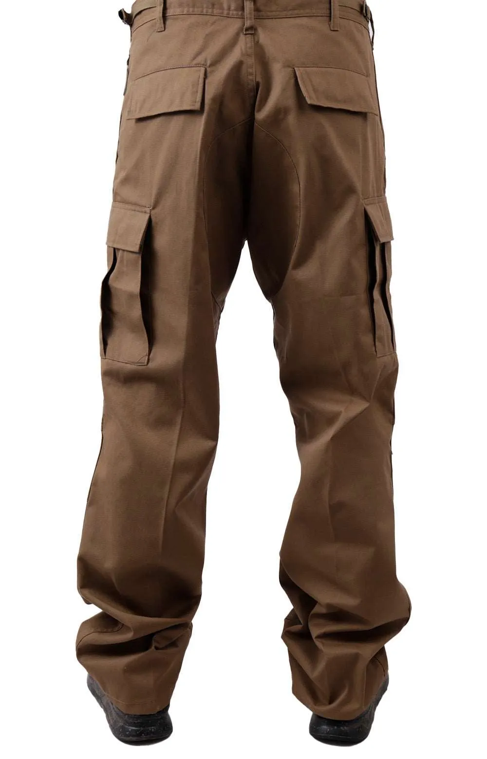 Rothco Relaxed Fit Zipper Fly BDU Pants - Brown Military Style