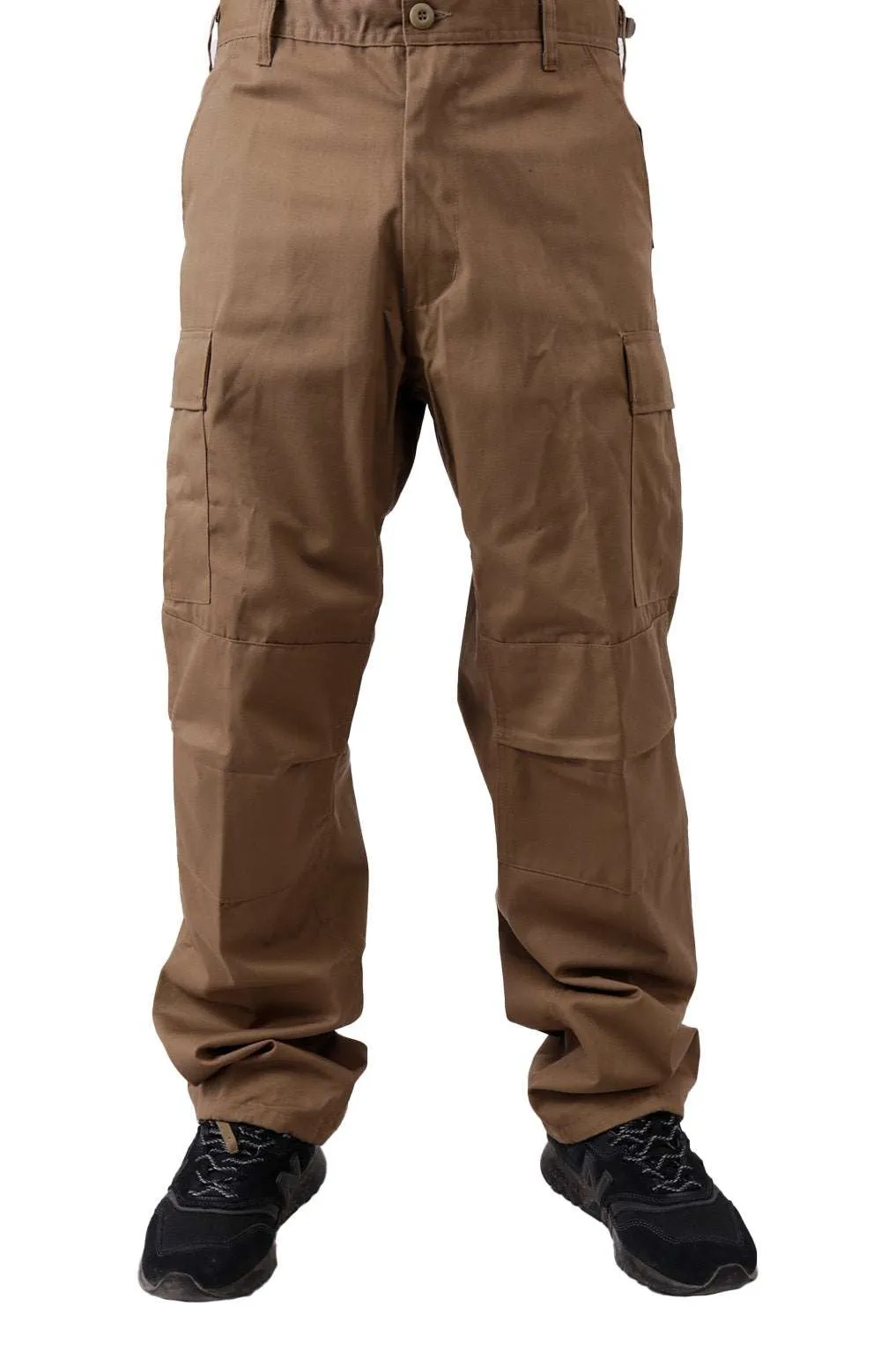 Rothco Relaxed Fit Zipper Fly BDU Pants - Brown Military Style