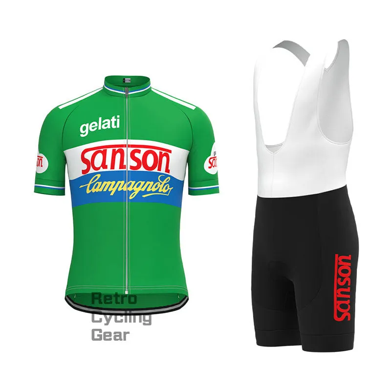 sanson Retro Long Sleeve Cycling Kit