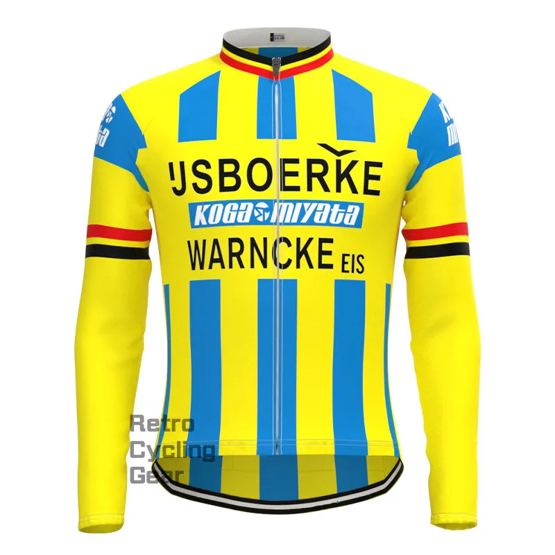 Sboerke Retro Long Sleeve Cycling Kit