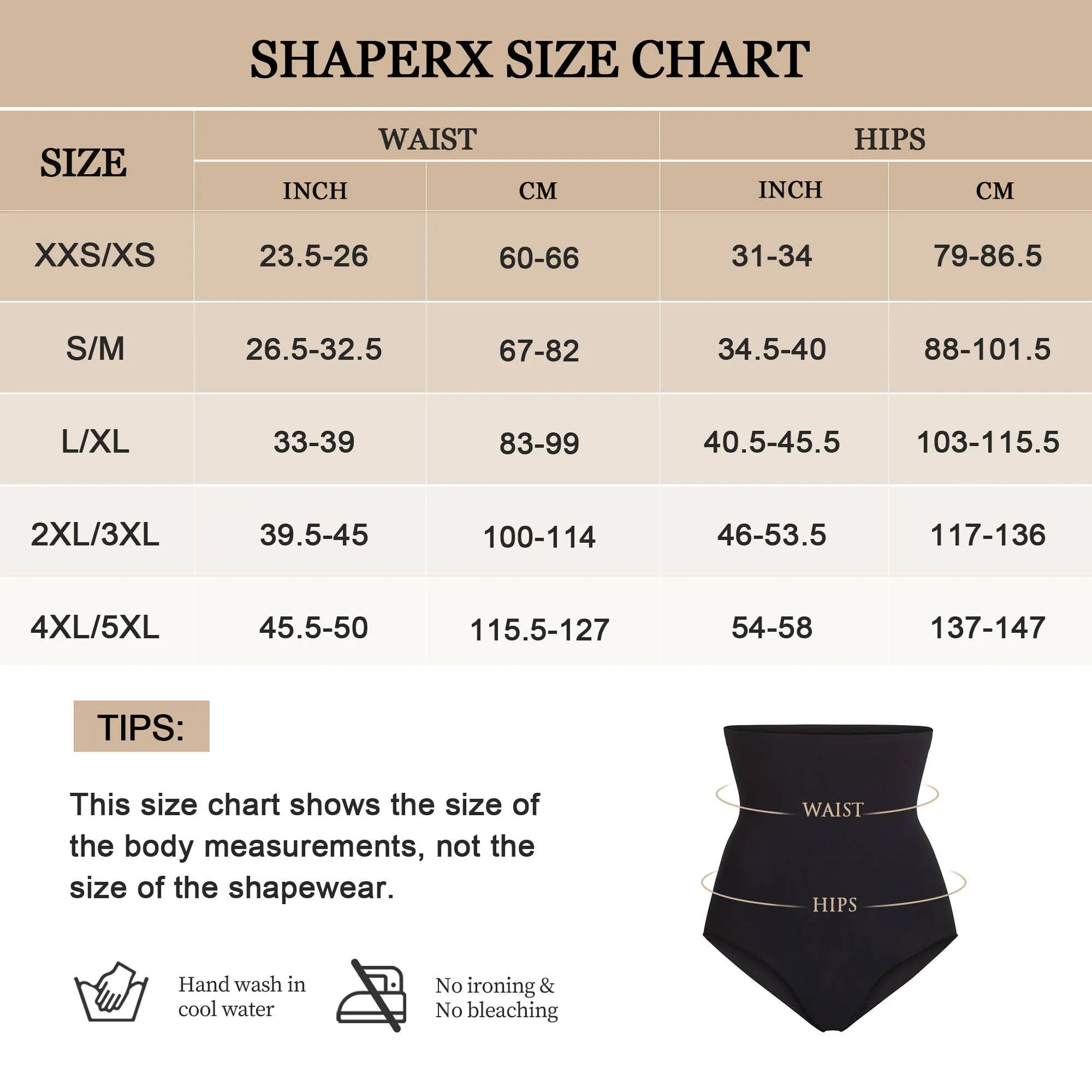 SHAPERX Sculpting High Waist Brief