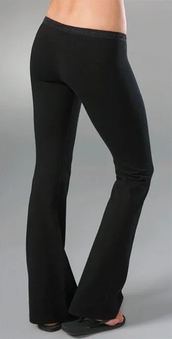 So Low Solid Foxy Flare Leggings Black