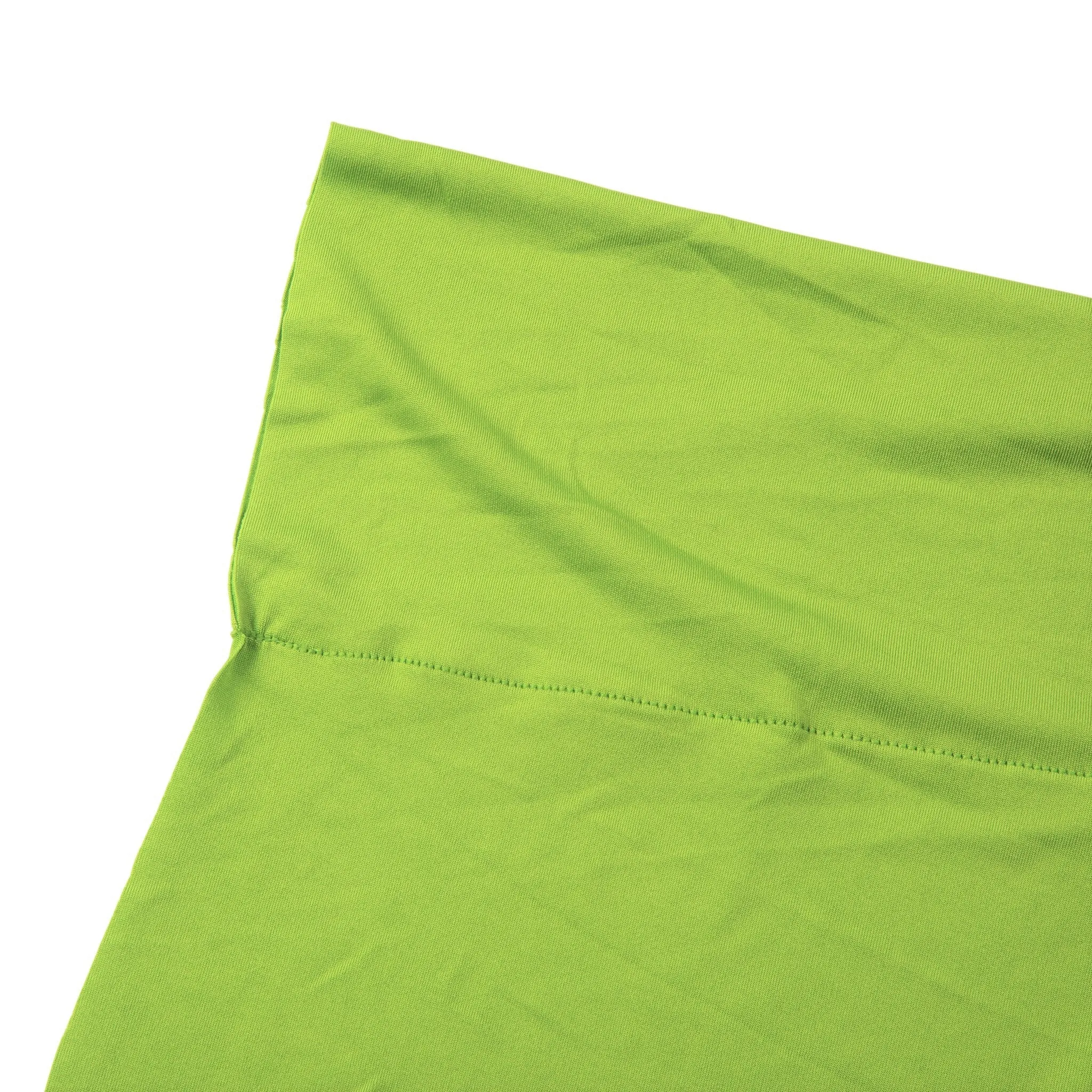 Spandex 4-way Stretch Backdrop Drape Curtain 14ft H x 60" W - Apple Green