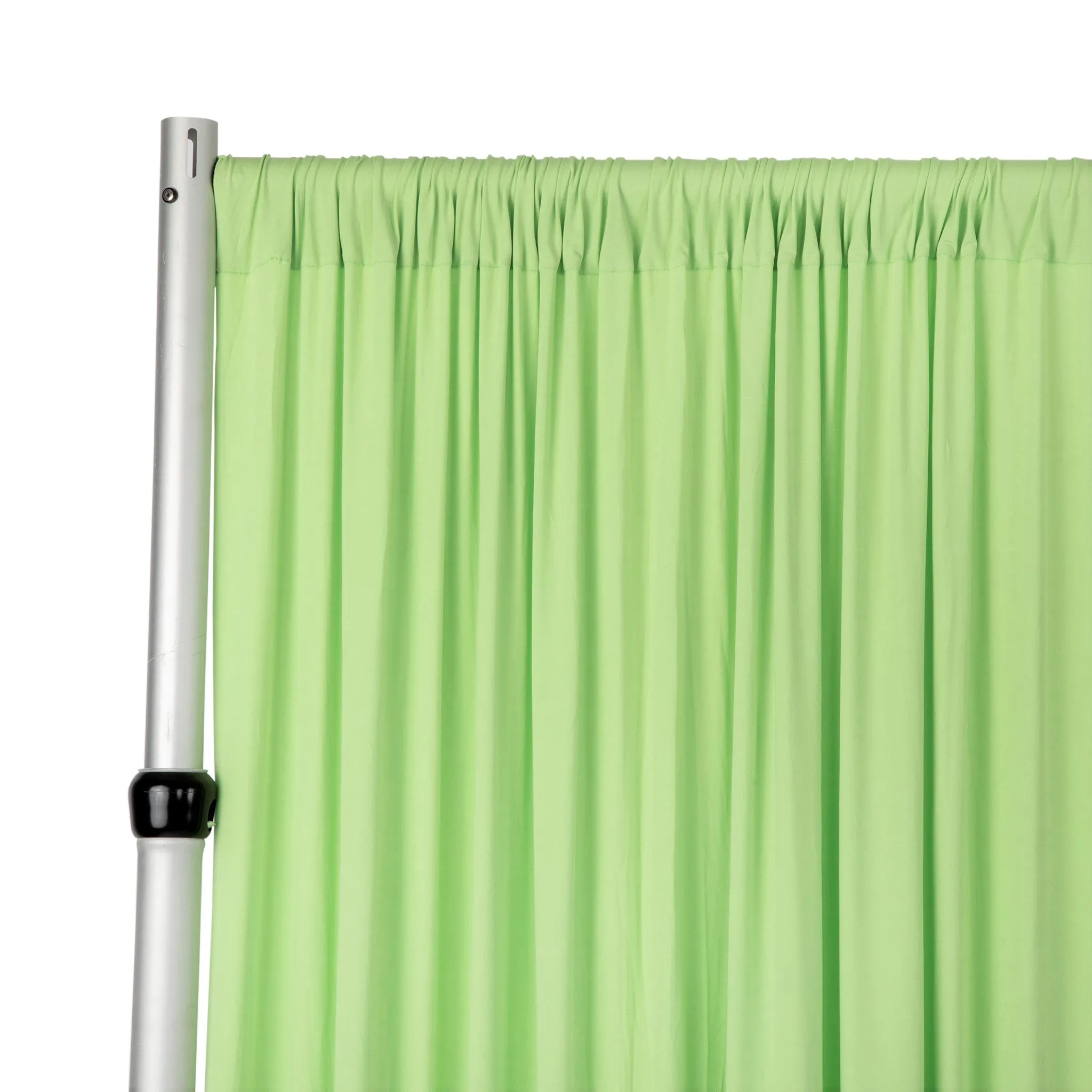 Spandex 4-way Stretch Backdrop Drape Curtain 16ft H x 60" W - Mint Green