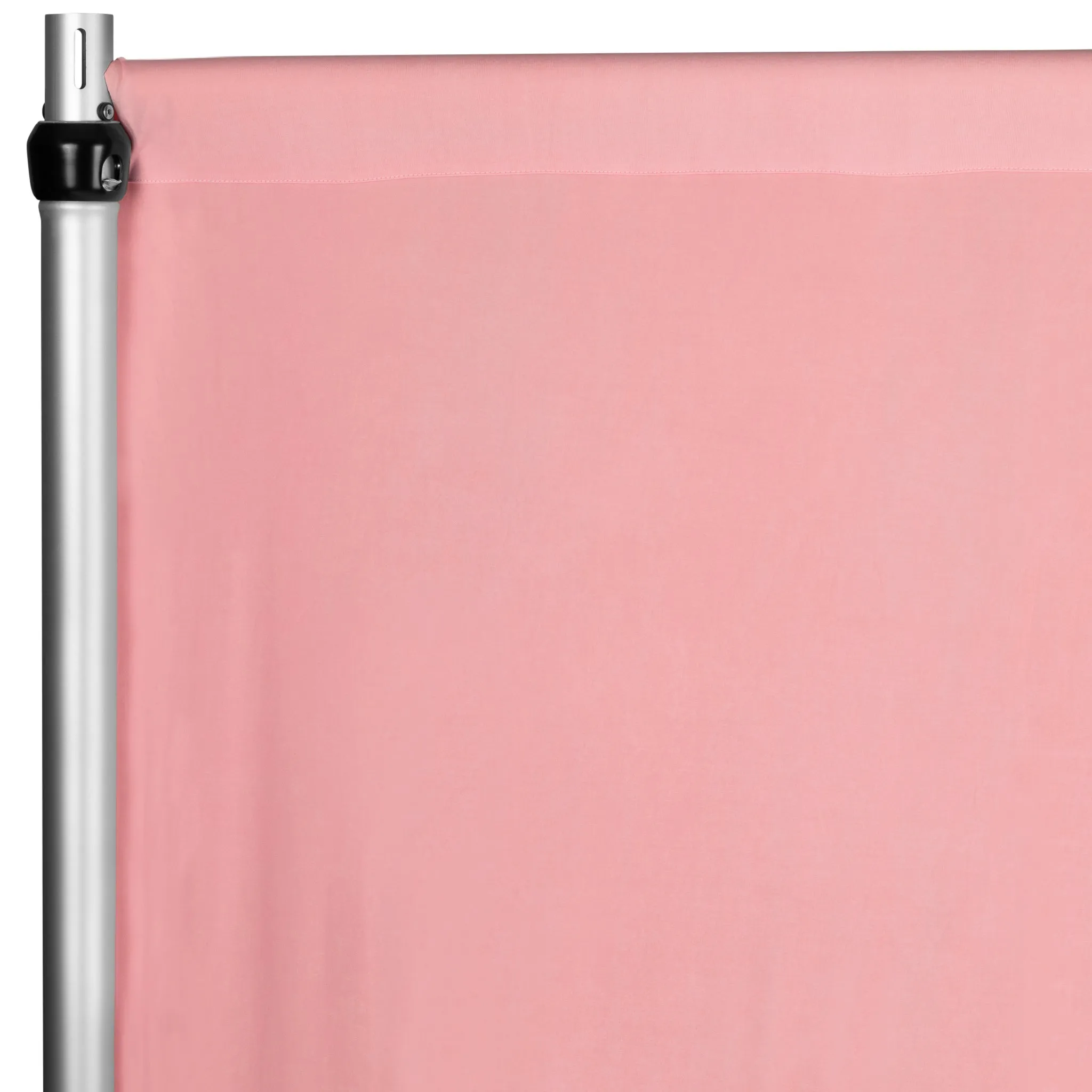 Spandex 4-way Stretch Drape Curtain 10ft H x 60" W - Dusty Rose/Mauve