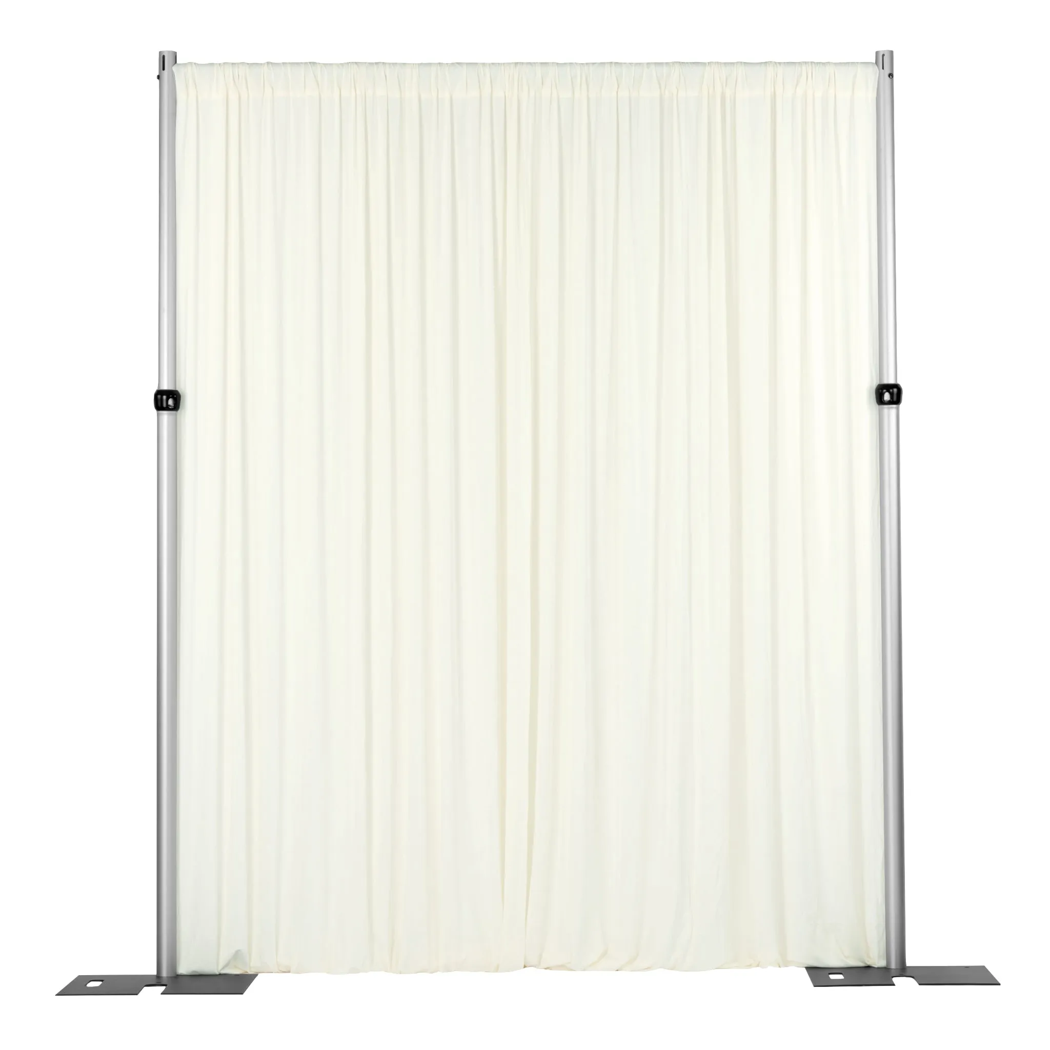 Spandex 4-way Stretch Drape Curtain 10ft H x 60" W - Ivory