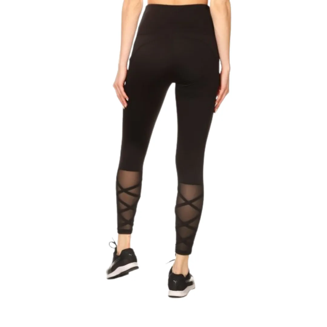 Strappy Yoga Butt Sculpting & Tummy Control Leggings