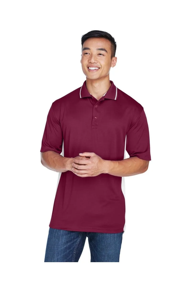 UltraClub 8406: Men's Cool & Dry Sport Two-Tone Polo